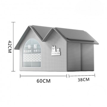 Lavish Pet Cozy House Large Grey Lavish Pet Cozy House Large Grey